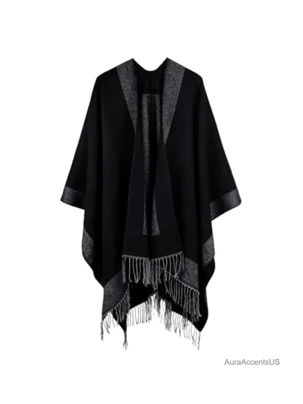 Oversized Pashmina Shawl Wrap Winter Blanket Scarf Women Warm Acrylic